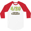 never remember 3/4 Sleeve Shirt