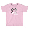 buffering  funny retro loading computer console fashion party Toddler T-shirt