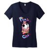 pixie girl Women's V-Neck T-Shirt