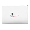 sad psycho Accessory Pouches