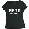 Beto For Senate With Stars Women's Triblend Scoop T-shirt
