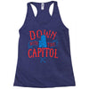 down with the capitol Racerback Tank