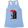 the king and the white wol Racerback Tank