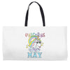 unicorns are born in may cute unicorn Weekender Totes
