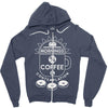 coffee &amp; contemplation Zipper Hoodie