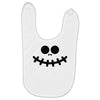 pumpkin funny face Baby Bibs