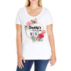 Daddy Is Mini Ladies Curvy T-Shirt