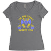 infinity gym Women's Triblend Scoop T-shirt