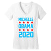 michelle obama 2020 Women's V-Neck T-Shirt