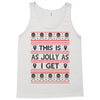 Emo Gothic Ugly Christmas Sweater Tank Top