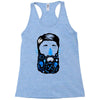 pirate beard Racerback Tank