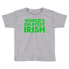 world's okayest irish Toddler T-shirt