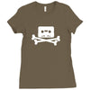 modern day pirate Ladies Fitted T-Shirt