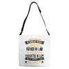 Super Cool Father In Law Of A Freaking Awesome Daughter In Law Adjustable Strap Totes