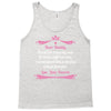 Dear Daddy, Thanks for Being my Dad Baby Boy Letter to Father Tank Top