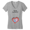 Say Hello to My Little BB Women's V-Neck T-Shirt