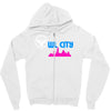 owl city retro Zipper Hoodie