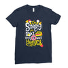 i was hungry2 Ladies Fitted T-Shirt
