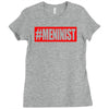 meninist hashtag Ladies Fitted T-Shirt