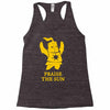 the dark sun Racerback Tank