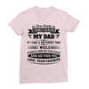 Dear Daddy... Ladies Fitted T-Shirt