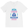 I am a Thyroid Cancer Survivor - What's Your Superpower? V-Neck Tee