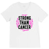 strong than cancer V-Neck Tee