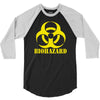 biohazard emo gamer cool rock music 3/4 Sleeve Shirt