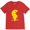 i'm happy V-Neck Tee