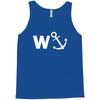 w anchor funny pub joke Tank Top
