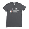 case ih farm center line Ladies Fitted T-Shirt
