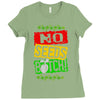 no seeds weed bitch cannabis Ladies Fitted T-Shirt