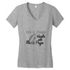 life is fragile Women's V-Neck T-Shirt