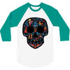 loco coco skul 3/4 Sleeve Shirt