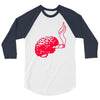 joint smoking brain 3/4 Sleeve Shirt
