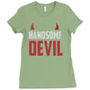 handsome devil Ladies Fitted T-Shirt