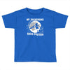my dachshund rides shotgun Toddler T-shirt