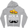 hola bitchachos Zipper Hoodie