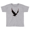 black raven with red eye Toddler T-shirt