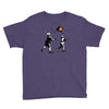 banksy kids play t.v. ball Youth Tee