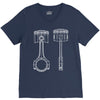 sketch of piston 2 V-Neck Tee