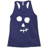 face skull Racerback Tank