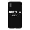 Nutella Is Cheaper Than Therapy iPhoneX
