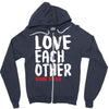 love each other Zipper Hoodie