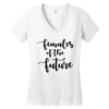 females of the future Women's V-Neck T-Shirt