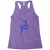 jake paul blue Racerback Tank