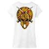 skull spartan Women's V-Neck T-Shirt
