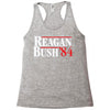 reagan bush '84 Racerback Tank