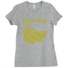 bananas Ladies Fitted T-Shirt
