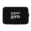 Science is for Girls Laptop sleeve
